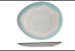 Malibu Dessert Teller oval 20,5x17,5cm